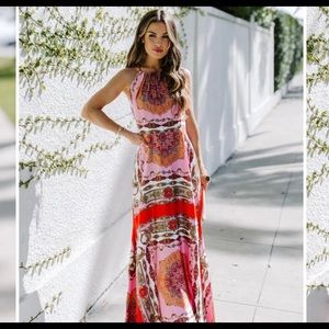 Maxi Halter Dress